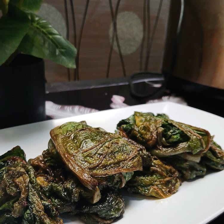 Langkah 5 Resep Buntil Daun Talas