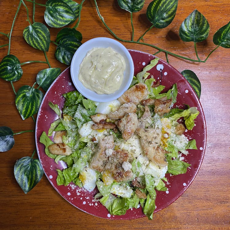 Langkah 6 Resep Caesar Chicken Salad Mudah dan Praktis