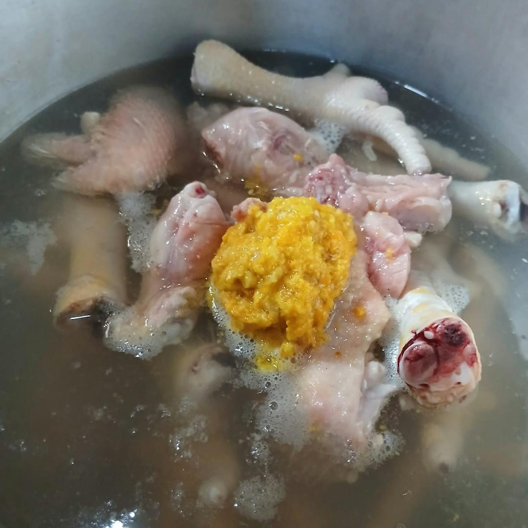 Gambar 3 Langkah 2 Resep Ceker Ayam Bumbu Kecap