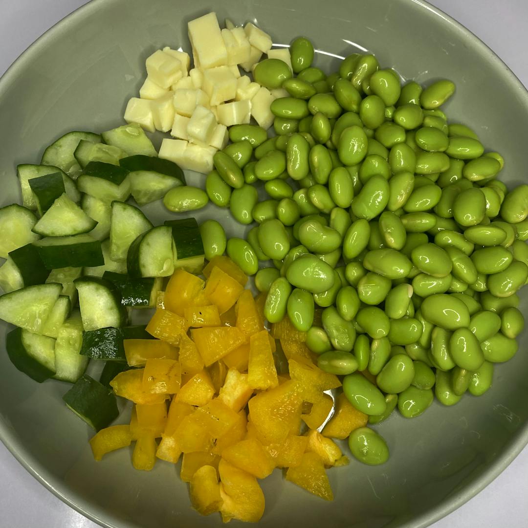 Gambar 2 Langkah 3 Resep Edamame Salad Menu dari Jepang 