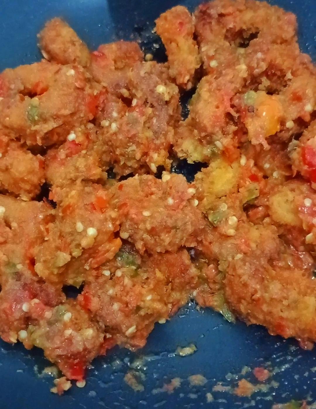 Gambar 2 Langkah 4 Resep Nugget Bumbu Urap