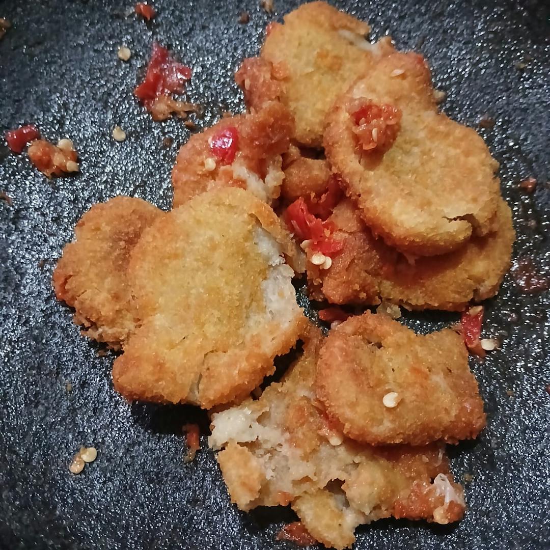 Gambar 3 Langkah 3 Resep Nugget Geprek