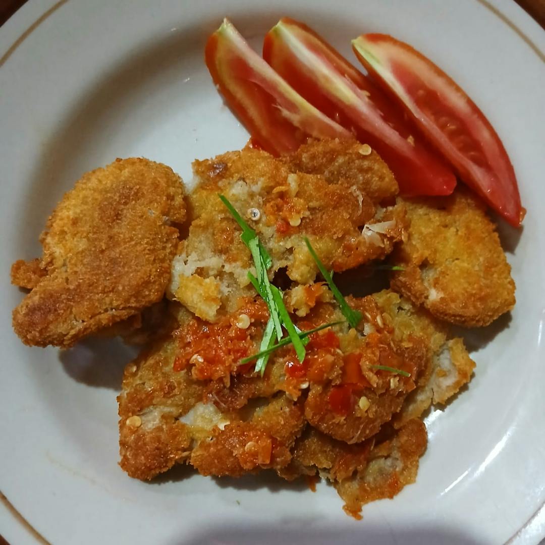 Gambar 1 Langkah 3 Resep Nugget Geprek