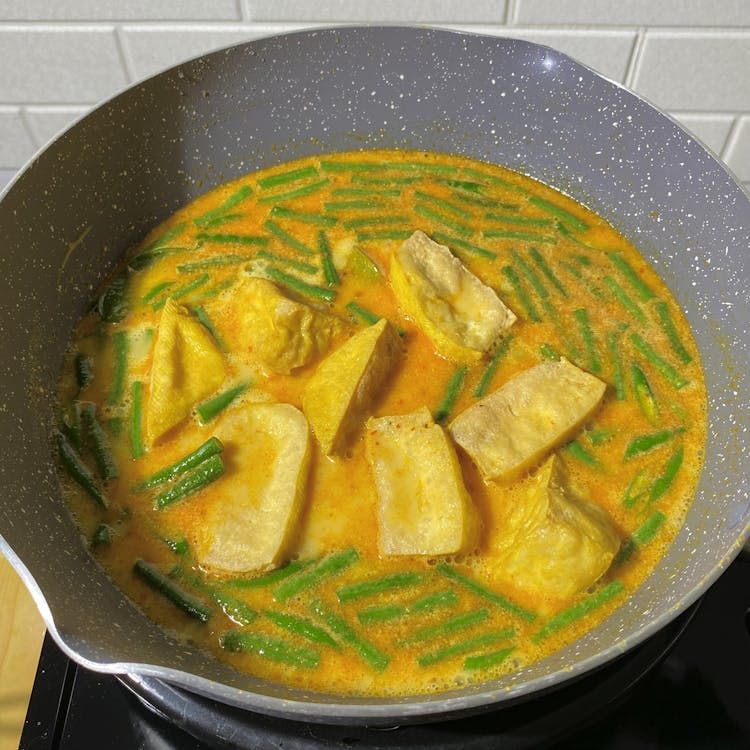 Langkah 6 Resep Sayur Tahu Kuning