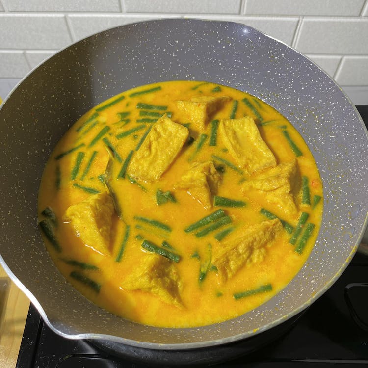 Langkah 7 Resep Sayur Tahu Kuning