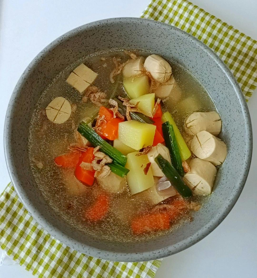 Resep Sup Sosis Sayuran
