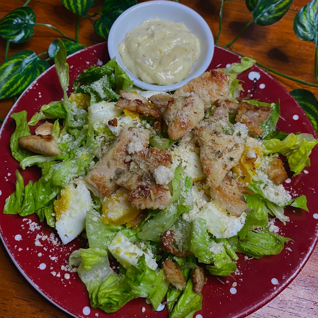 Resep Caesar Chicken Salad Mudah dan Praktis