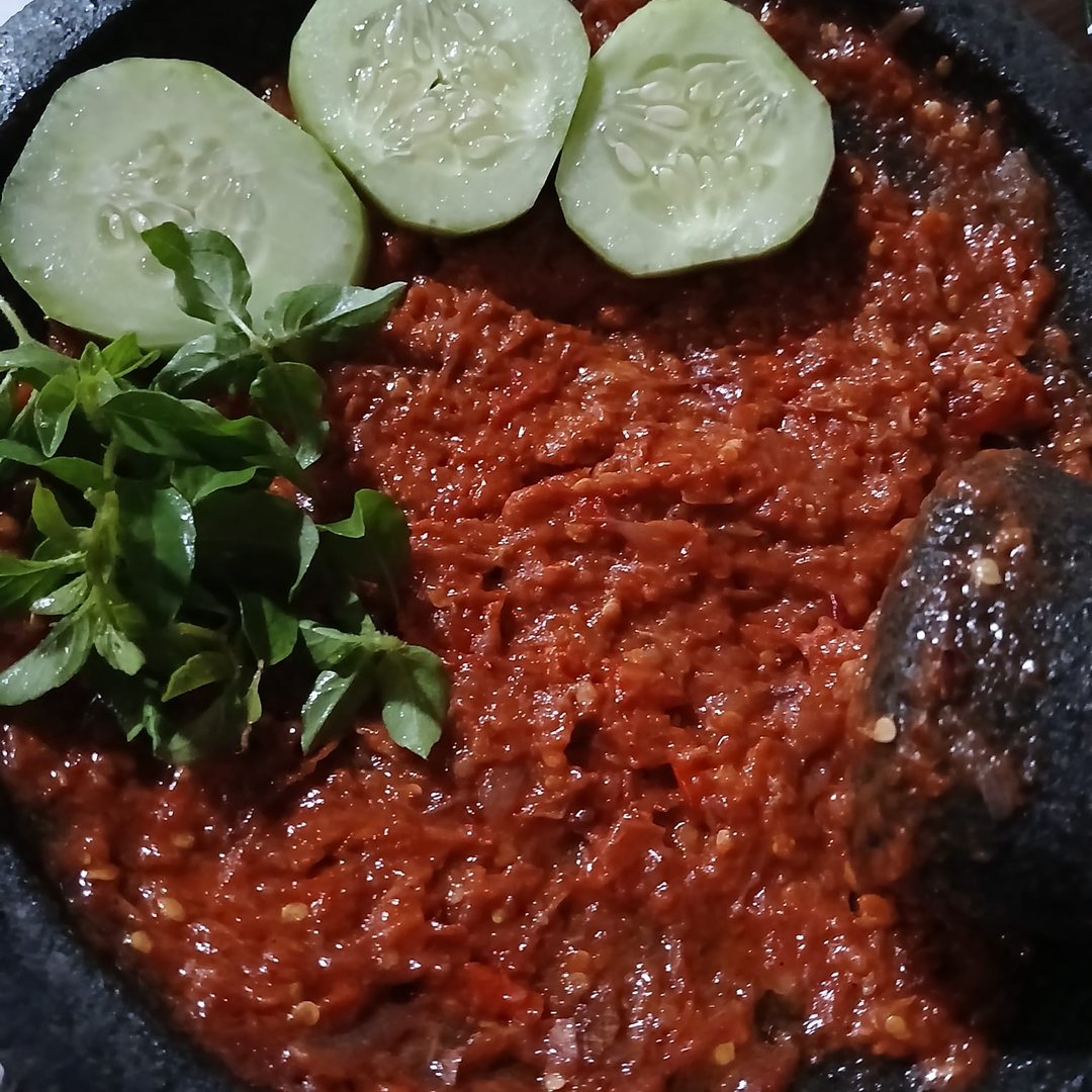 Resep Sambal Terasi Tomat